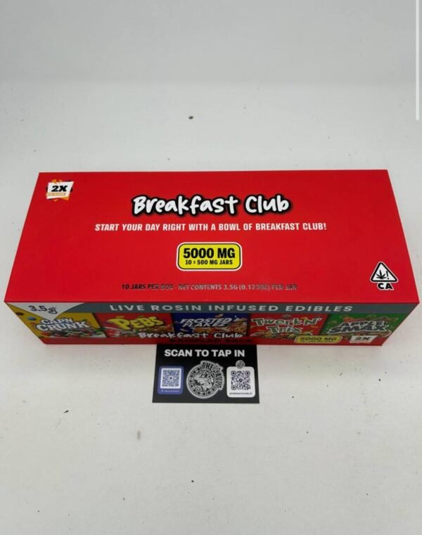 Breakfast Club Live Rosin Edibles