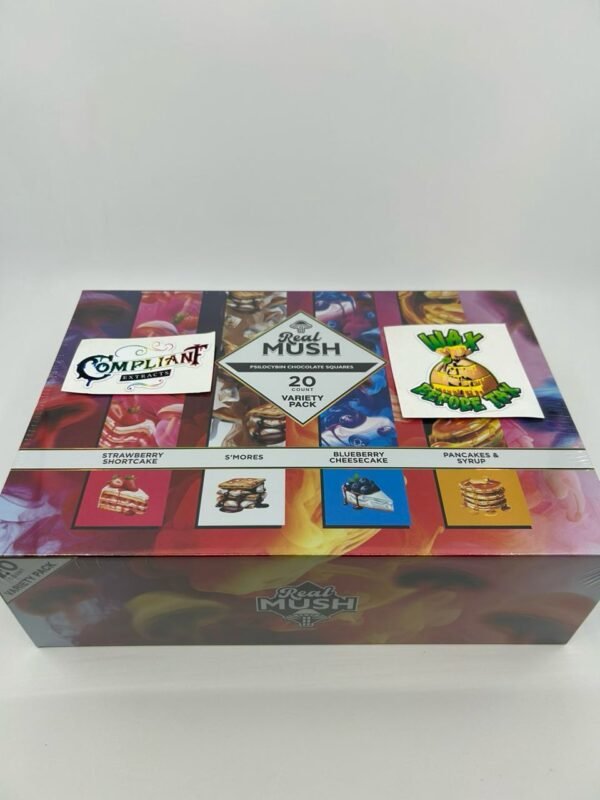 Real Mush Psilocybin Chocolate Squares