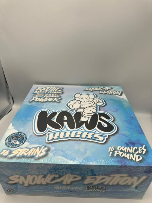 kaws rocks snowcap edition
