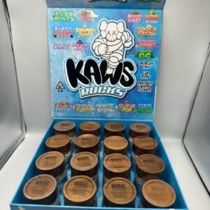 kaws rocks snowcap edition