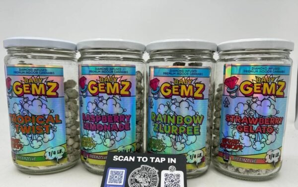 baby gemz infused snowcaps