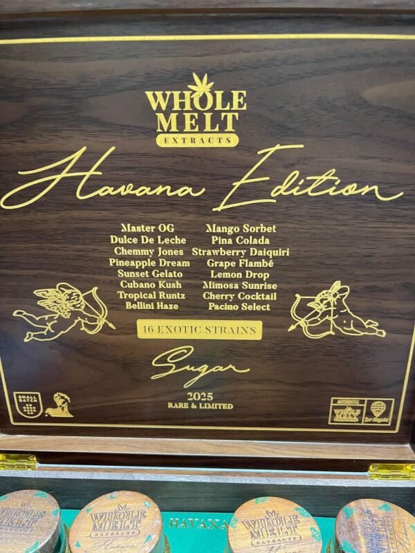 Whole Melt Extracts Havana Edition