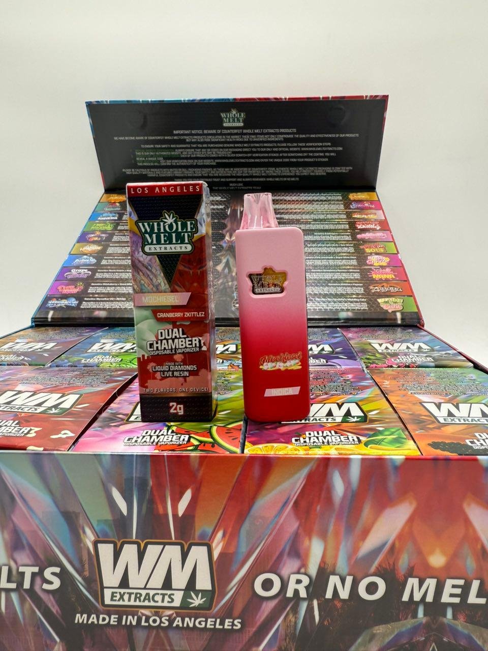 Dual Chamber Whole Melt Extracts 2g Disposable