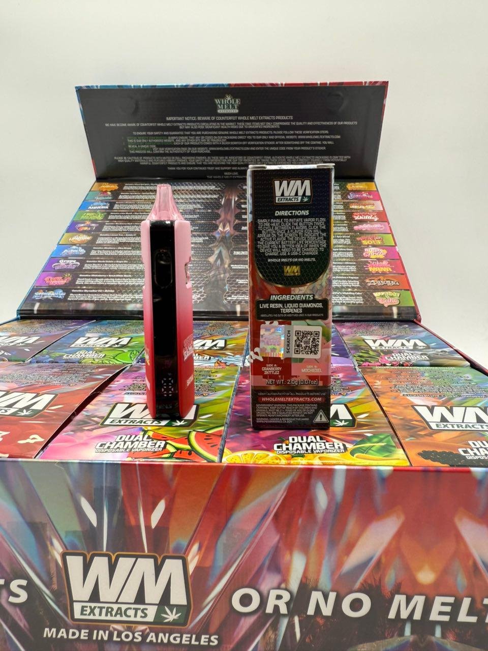 Dual Chamber Whole Melt Extracts 2g Disposable