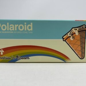 polaroid magic mushroom infused cone tip