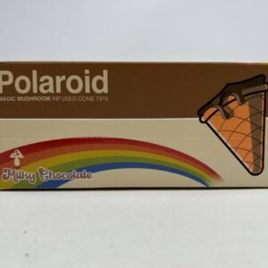 polaroid magic mushroom infused cone tip
