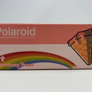 polaroid magic mushroom infused cone tip