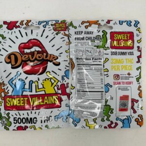 Devour Sweet Villains 500mg THC 