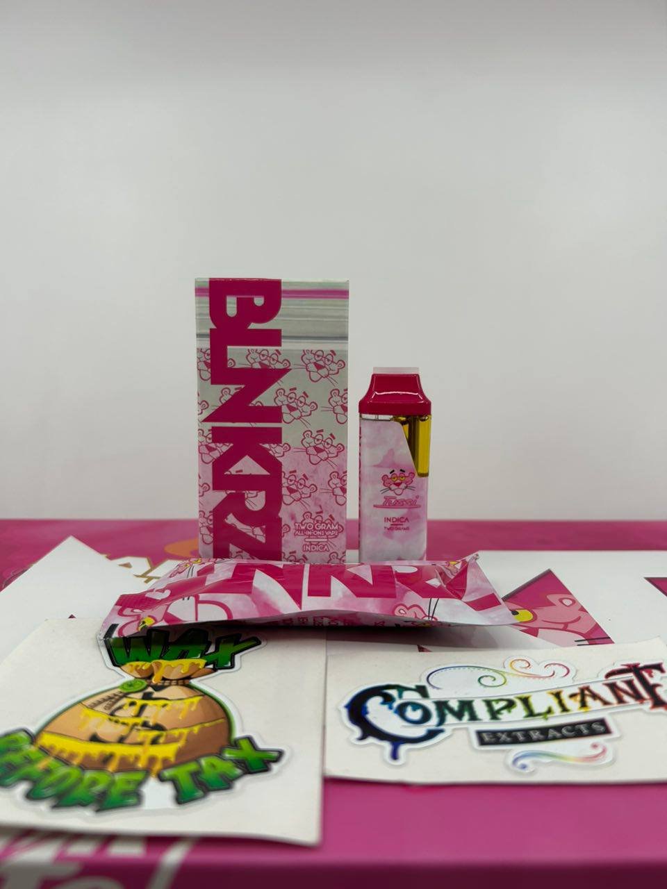 blnkrz 2g disposable pink