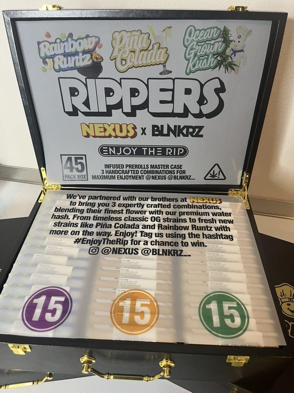 Rippers Nexus x Blnkrz Pre Rolls